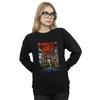 Batman Womens/Ladies Rogues Gallery Comic Cover Sweatshirt