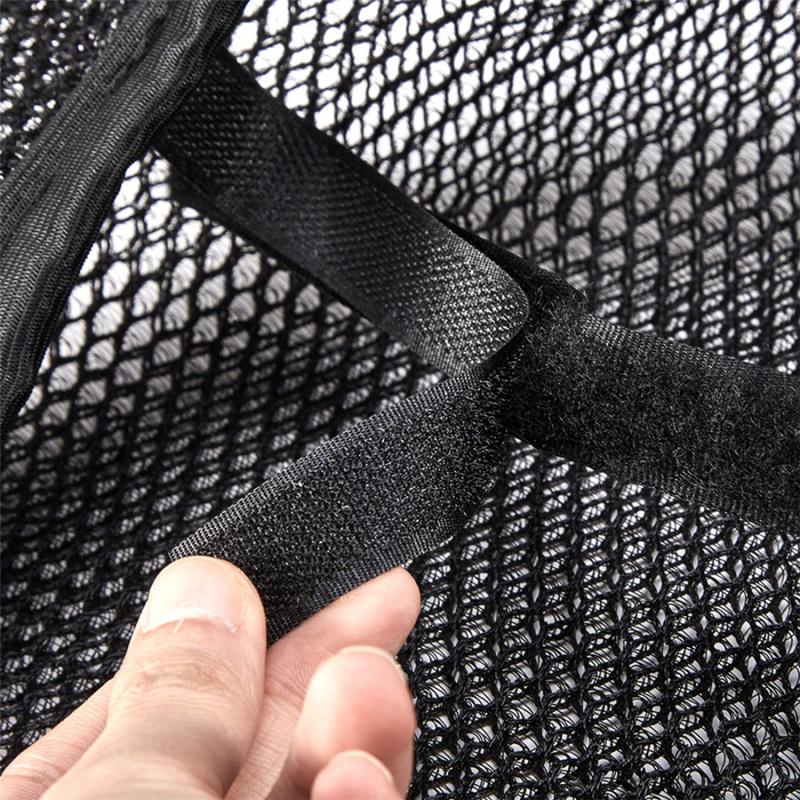 2Pcs Black Motorcycle Seat Cover Breathable Cooling Mesh Pad For BMW R1200GS ADV