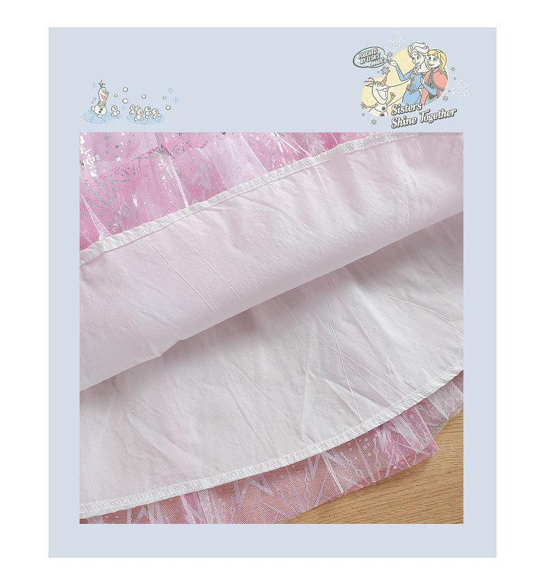 Girls' Summer 2024 Elsa Princess Dress - New Fashion Frozen & Snow White Design