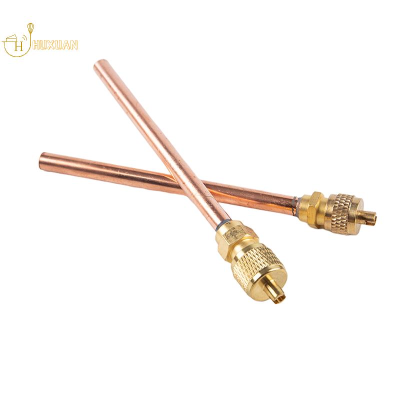 Refrigerator Check Valve Air Conditioning Refrigeration Fluoride Nozzle Add Liquid Nozzle Quick Connector Chiller Copper Needle