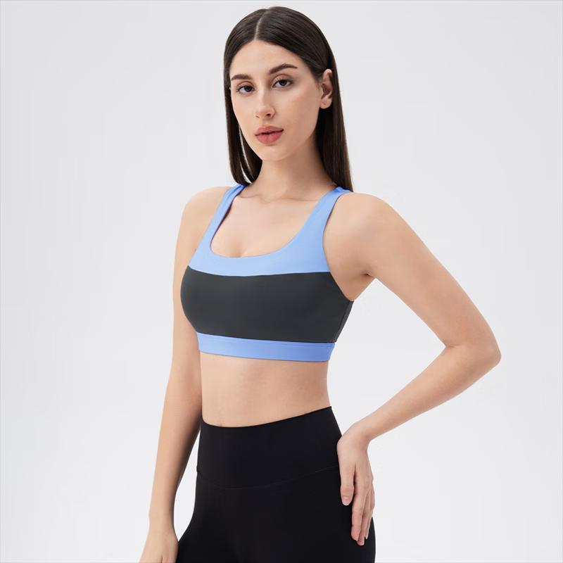 

Женский спортивный бюстгальтер-майка для йоги Lycra Color Block M