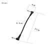 Guitar Pedal Cable Connecting Line 6pcs Electric Guitar Effect Pedal Patch Cable Cord Low Noise Shielded Audio Cable Leads