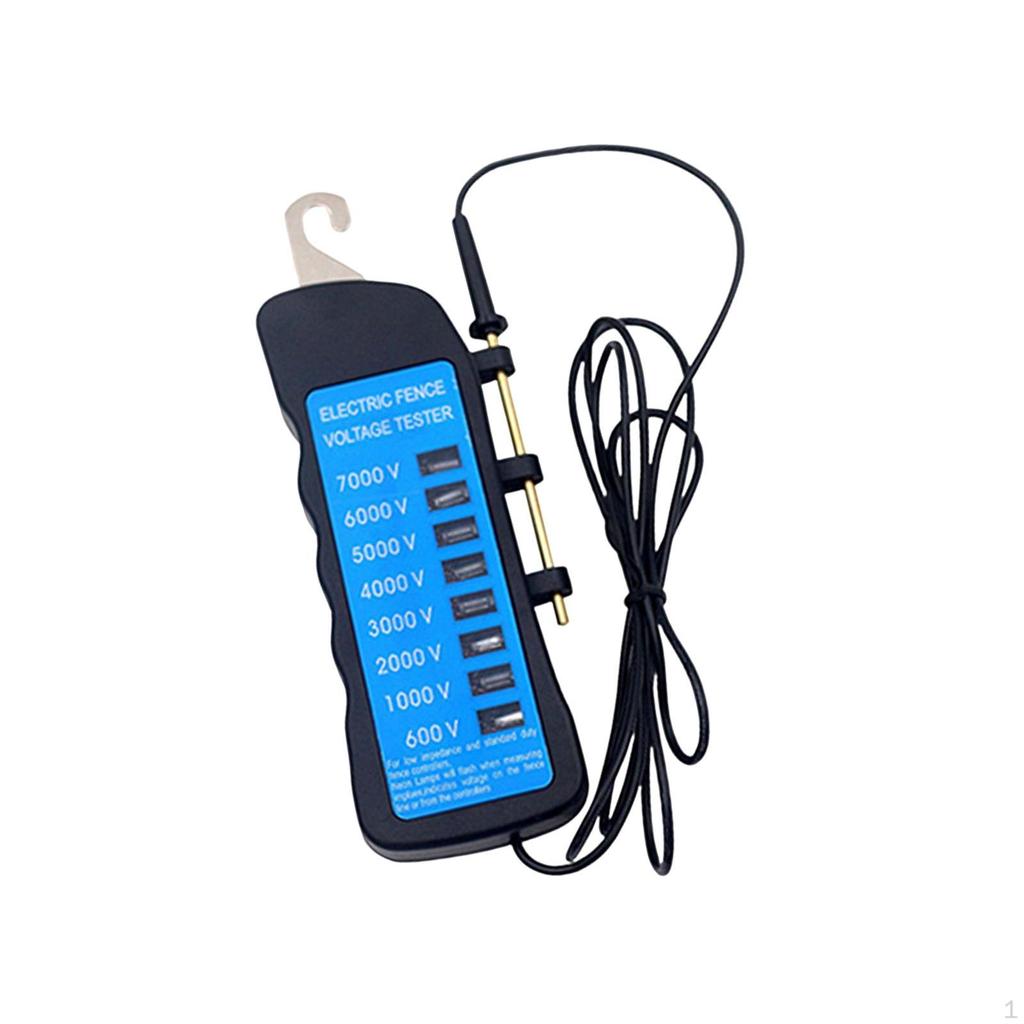 Advanced Electric Fence Voltage Tester - Reliable Measurement up to 7000V/12000V