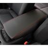 For Toyota Venza 2021-2024 Black Leather Console Armrest Box Holster Cover Trim