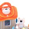 Montessori Soft Cloth block Animal Blocks Interactive Toys Education Sorting Hand Eye Coordination