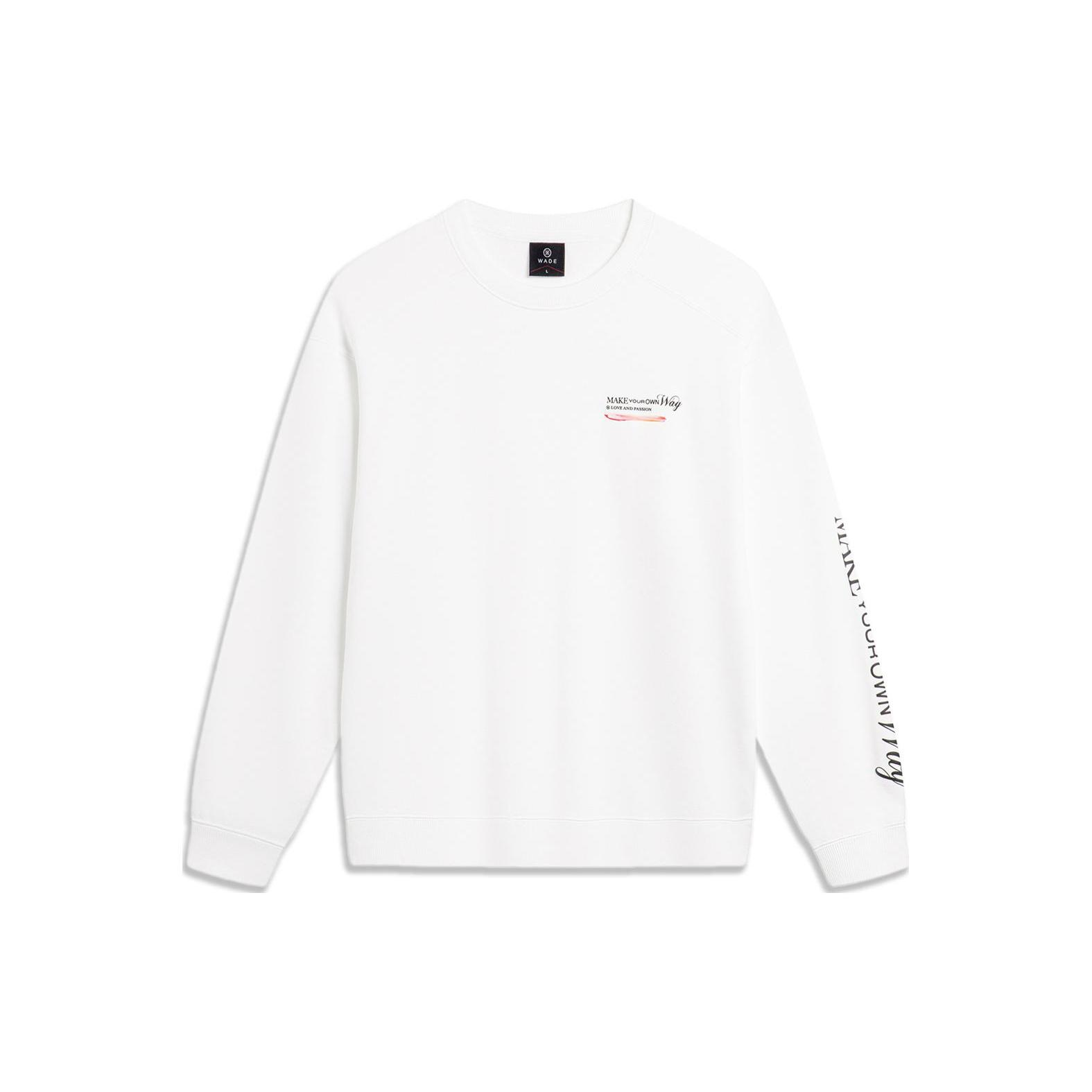 Свитшот Li Ning мужской стандартный белый AWDU001-2 L