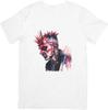 Punk Rock Music Unisex Fit for Men & Women Quality Cotton T-Shirt White.