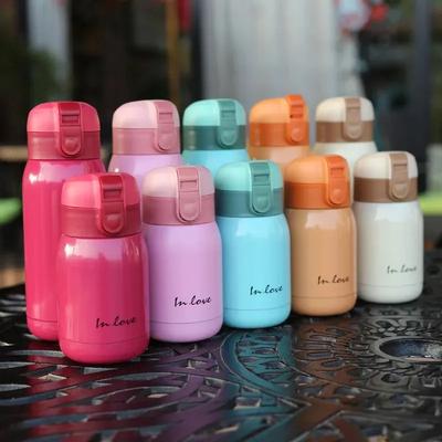 200ml/360ml Tazza Termos Mini Caramella Carina Bambini Cartone Animato Borraccia Acqua Calda Acciaio Inossidabile Tazza Termica per Caffè Fiaschetta Sottovuoto Isolata