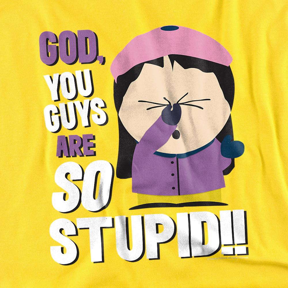 South Park Unisex Adult So Stupid T-Shirt