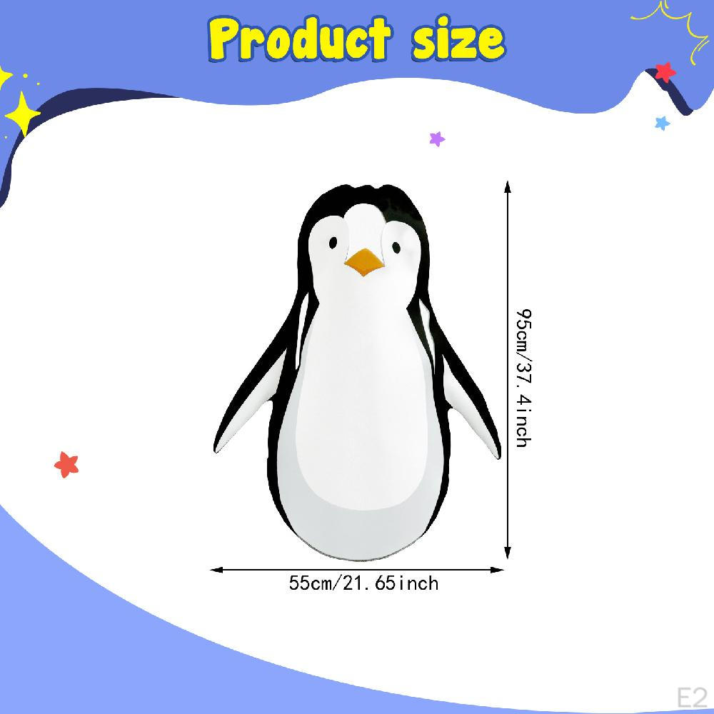 Breathable Penguin Costume for Christmas Carnival Fancy Dress