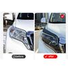 Headlight Eyebrow Trim For Toyota Prado 150 2014 2015 2016 2017 Front Lamp Brow Molding Strip Chrome Styling Car Exterior Parts