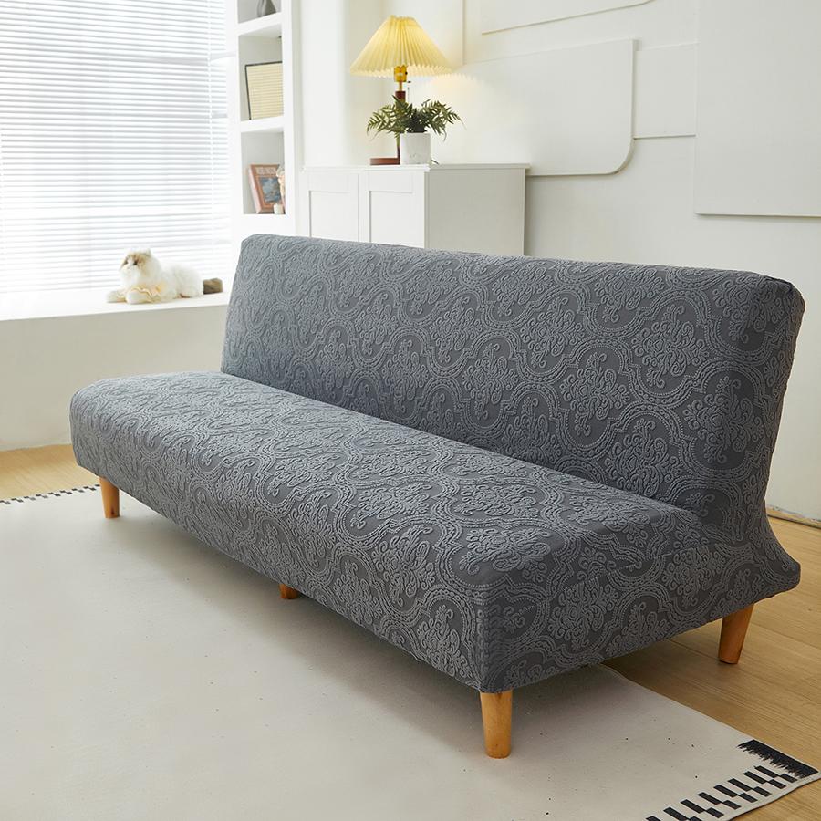 

Высококачественный узор Брызгозащитный жаккардовый чехол для диван-кровати Эластичный чехол-футон для гостиной Новый стиль Домашнее украшение S