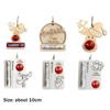Chocolate Storage Holder Christmas Money Holder Christmas Decor Reindeer Christmas Tree Ornament Card Hanging Decoration Wood