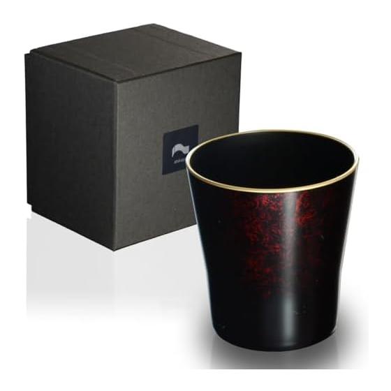 Tumbler Marble Red Tameruri Fuchikin Modern Lacquer Ware Made in Japan Dishwasher Safe Cup Free Cup Mug Japanese Tableware Gift Father s Day Respect