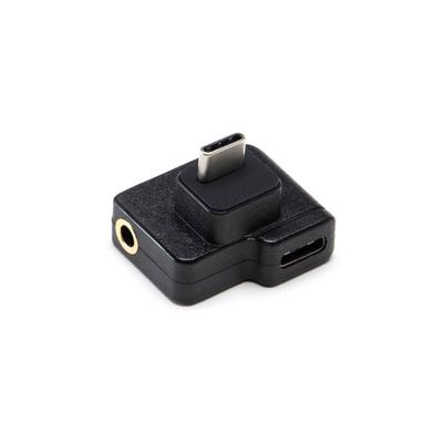 Adapter mit 3,5-mm-/Mikrofonanschluss Typ-C Ladeanschluss Ersatz für Action-Kamera