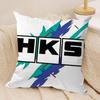 Cool H_Hks Custom Cushion Cover Silky Short Plush Double-Sided Printed Pillow Case For Sofa All Seasons Home Decor Gift