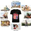 Welcome 2026 New Year Themed Casual Crew Neck Graphic Tee Pure cotton T-shirt