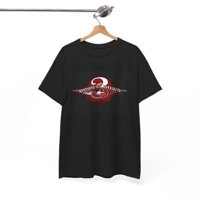 T-shirt Three Doors Down 3 Doors Down Band Rock Retro Anni '90 Unisex Cotone Pesante