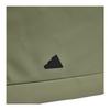 Adidas 22.6L Brand Logo Solid Color Minimalist Flap Sports Backpack PU Unisex Backpack Rock-Olive-Green IA7499