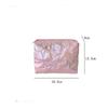 Korean Style Star Pattern Makeup Brush Bag Large Capacity Pencil Case for Students  Aesthetic Cosmetic Organizer Travel Pouch
