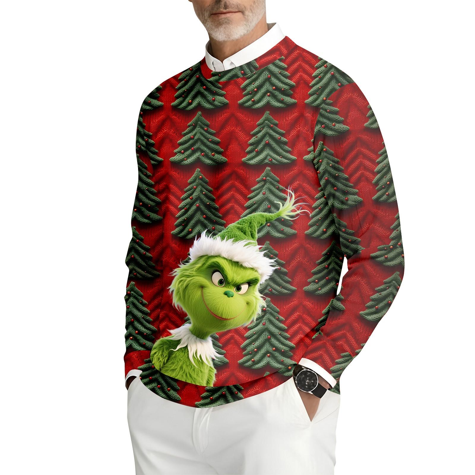 

Мужская толстовка с круглым вырезом и длинными рукавами из рубчатого трикотажа M розовый