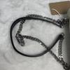 [Pre-Owned] Lola Bag TB Logo Black Horseferry Print Metal Chain Lambskin Small Shoulder Crossbody - Good #1YT8WQ5