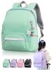 Encore Kids Backpack Kids Backpack for Elementary School School A4 Lightweight [Improves Posture] Girls, Bag, Cute, Size, (Mint)
