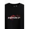 H M Oversized Fit Print sweatsHirt Black forMula 1