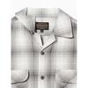 [Beaming Life Store by BEAMS] L/S Shirt [Special Order] PENDLETON Check Open Collar Shirt Men's GREY M_92110387964