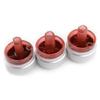 3pcs/Pack Automobiles Climate Control Knobs Fan Speed Adjuster Button For 206 207 Efficient Car Temperature Management