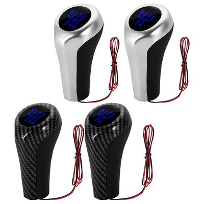 Estilo da fibra do carbono do botão do deslocamento de engrenagem de 5/6 velocidades fácil de instalar