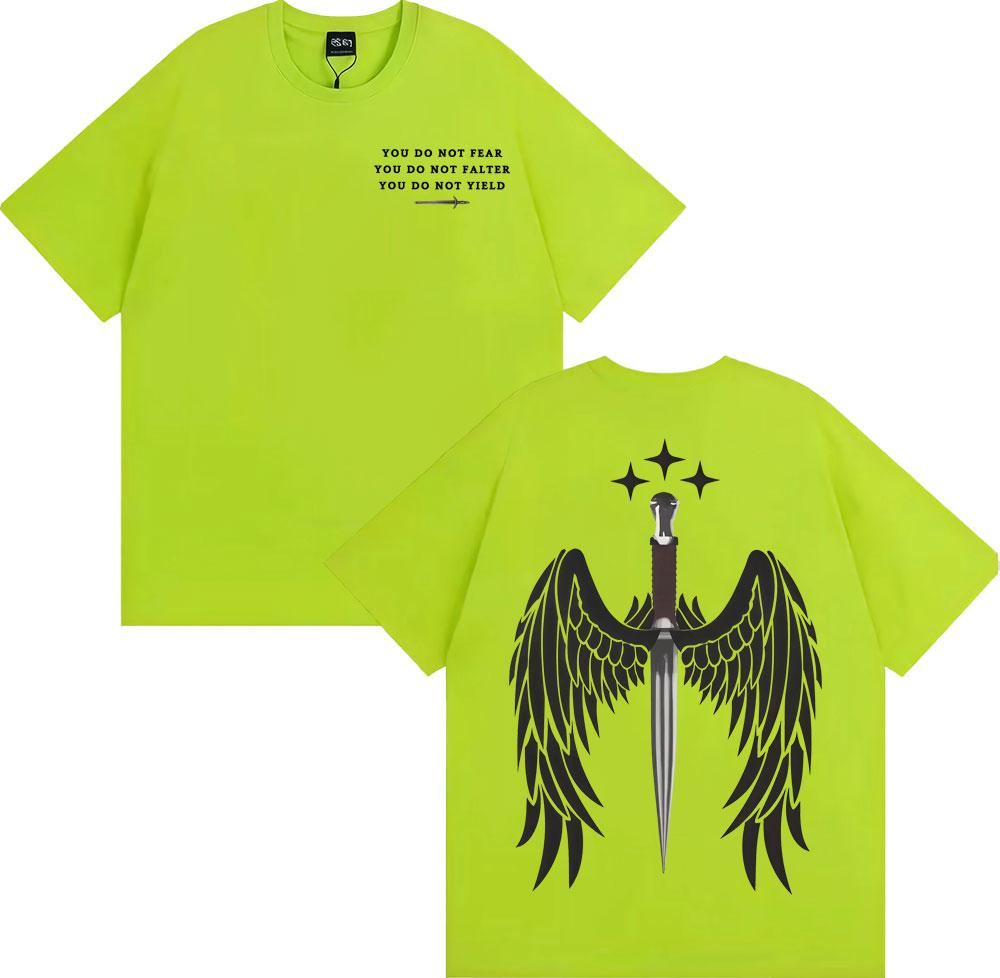 Limited Bat Boys Azriel Shadowsinger T Shirt Men's Clothing Harajuku Vintage Graphic T Shirts Male Summer Tops Short Sleeve Tees