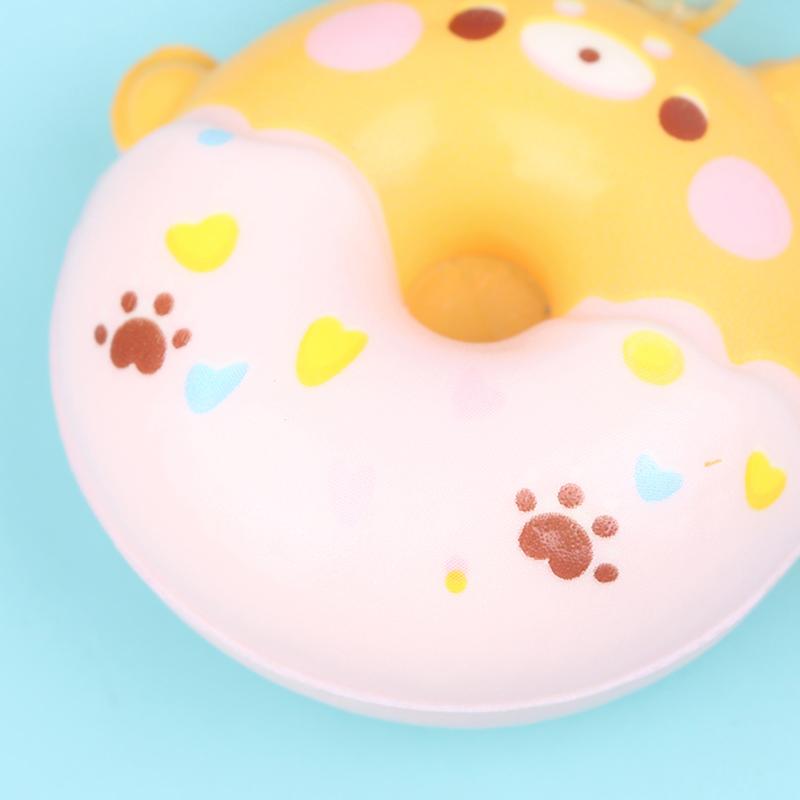 Donut Vent Pendant Slow Rebound Decompression Vent Toy Pendant Keychain Toys