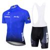 Mens Cycling Jersey Shorts Set Breathable Bike Apparel Road Outdoor Sports