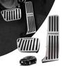MiJuduo Pedal Covers for Toyota Harrier 80 (Post-2022 Facelift), Aluminum & Rubber, Anti-Slip, Easy Fit, 2-Piece Set [Model Harrier 80]