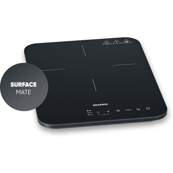 Plaque a induction portable - SEVERIN - 1 foyer - 28 x 37 x 4,2 cm - Noir - DK1032