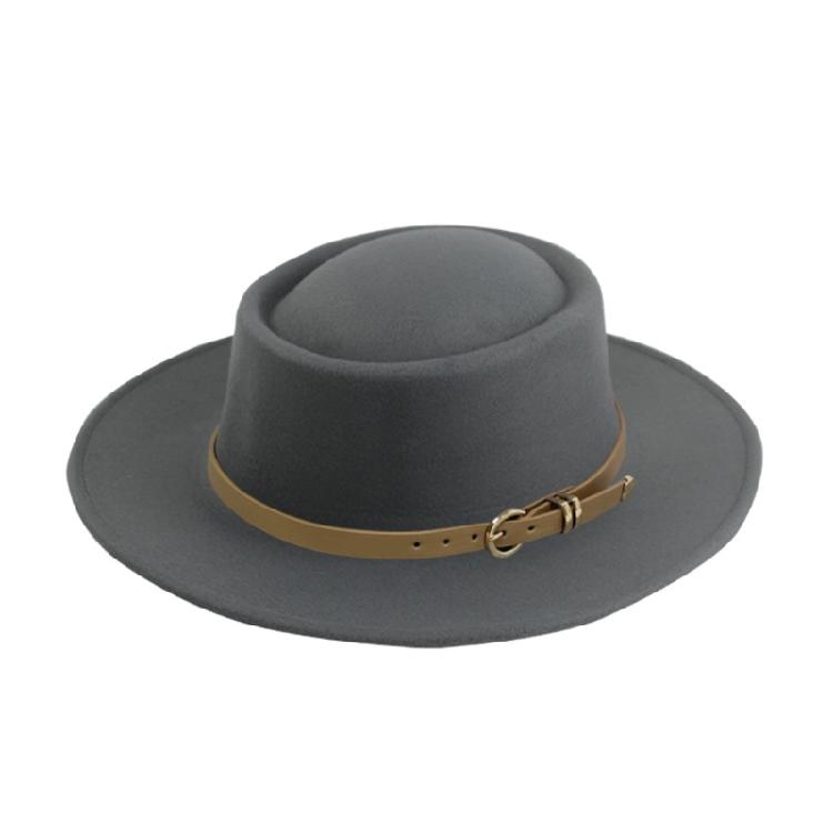 Classical Homburg Hat Cowboy Hats Gift for Boyfriend Top Hat Wide Brimmed