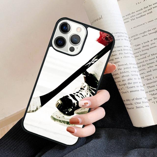 Hockey Mom Like A Normal Only Awesome Phone Case Back Cover for iPhone 17 Air 16 15 14 13 11 12 Pro Max Plus