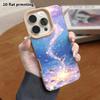 Phone Case: Lambskin 2D Flat Samsung Galaxy A34 A35 M05 M06 S20 S22 S21 FE Plus 5G Protective Case, Galaxy Fish and Sea, Christmas and Halloween Gift