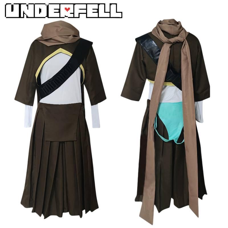 Undertale Insans Cosplay Costume Set For Anime Fans In Chinese-style Vintage