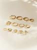 Minimalpiercing 14K Bling One-Touch Ring Earrings Collection