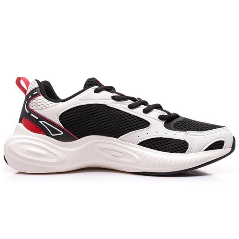 ANTA Running Shoes 'White Black Red' Sneakers