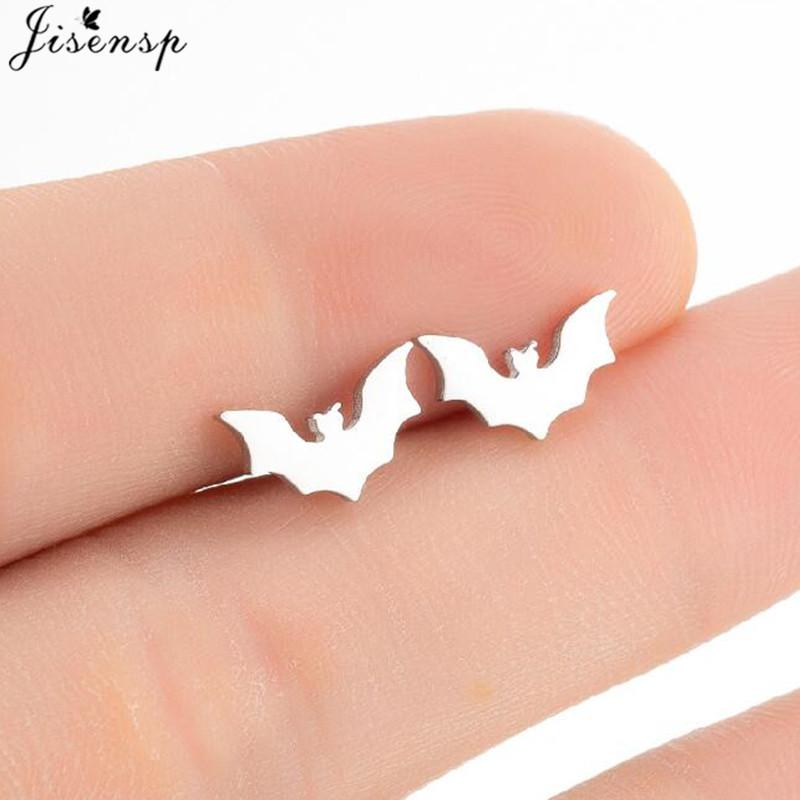 Multiple Mini Stainless Steel Bird Jewelry Earrings  Trend For Women Girls Cute Crane Parrot Bee Hummingbird Studs oorbellen