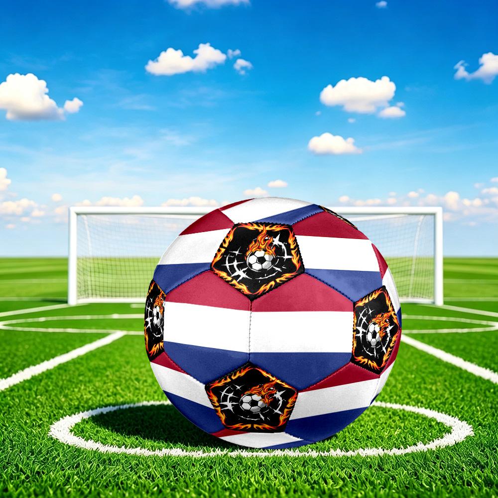 1pc Netherlands Sports Theme Size 5 Soccer Ball Professional Match Training Football Indoor &Outdoor Sports Ball Lightweight Durable c6642
