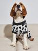 Dog Pajamas Pjs Spring Summer Dog Clothes for Small Dogs Girl Boy , Cow Stripes Pattern Puppy Clothes Doggie Onesies Cat Pet