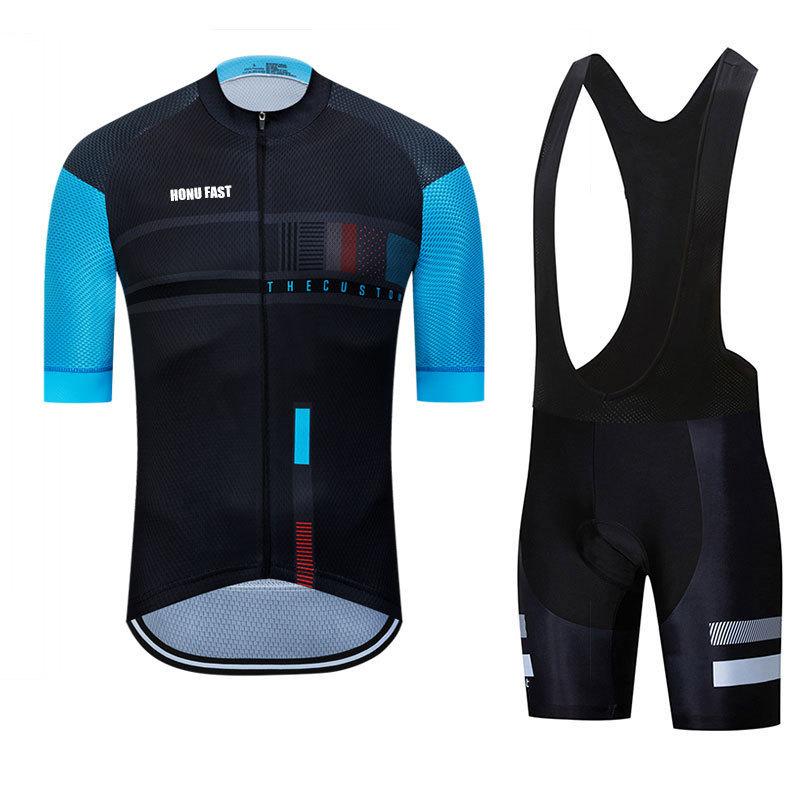 Bicycle Men's and Women's Mountain Bike Suit, Summer Short-sleeved Moisture-wicking Perspiration 2026 Summer Breathable Cycling Suit