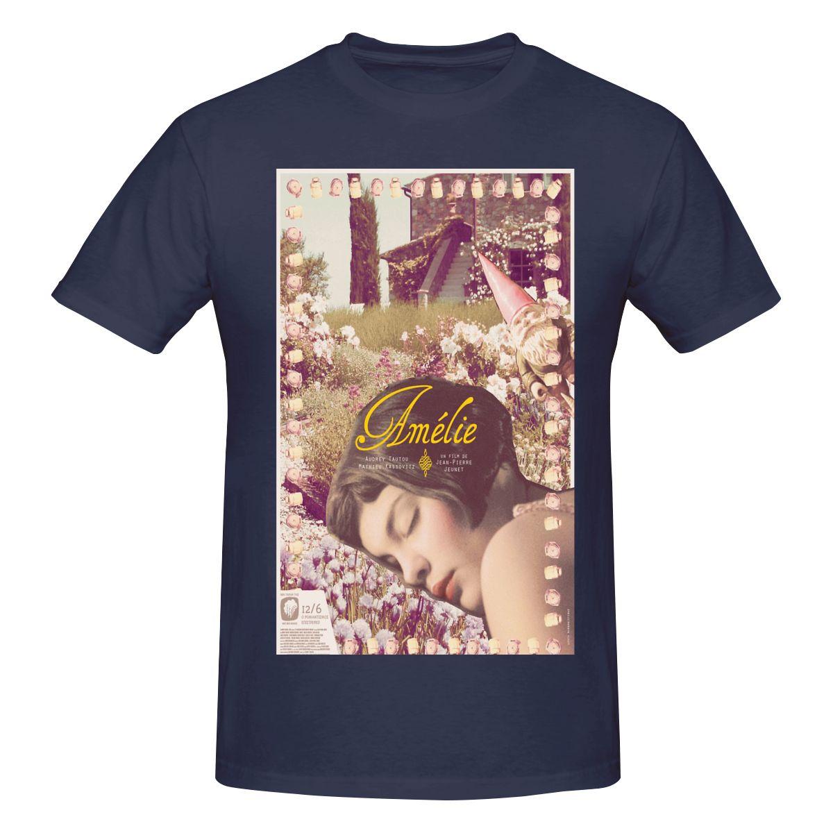 

Funny Amelie Poster Unisexs Tshirt Printed Tops are loose and slim fit Womens Tshirts 4XL