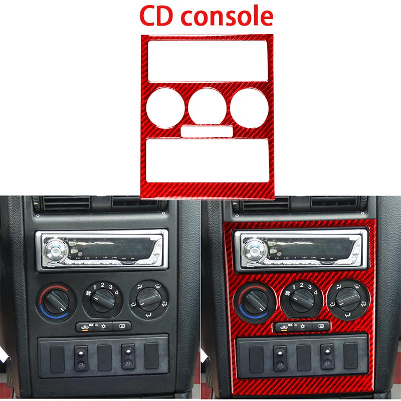 Central Console Panel Decorative Cover Sticker Decal For Opel Astra G 1998 1999 2000 2001 2002 2003 Carbon Fiber Car Accessories