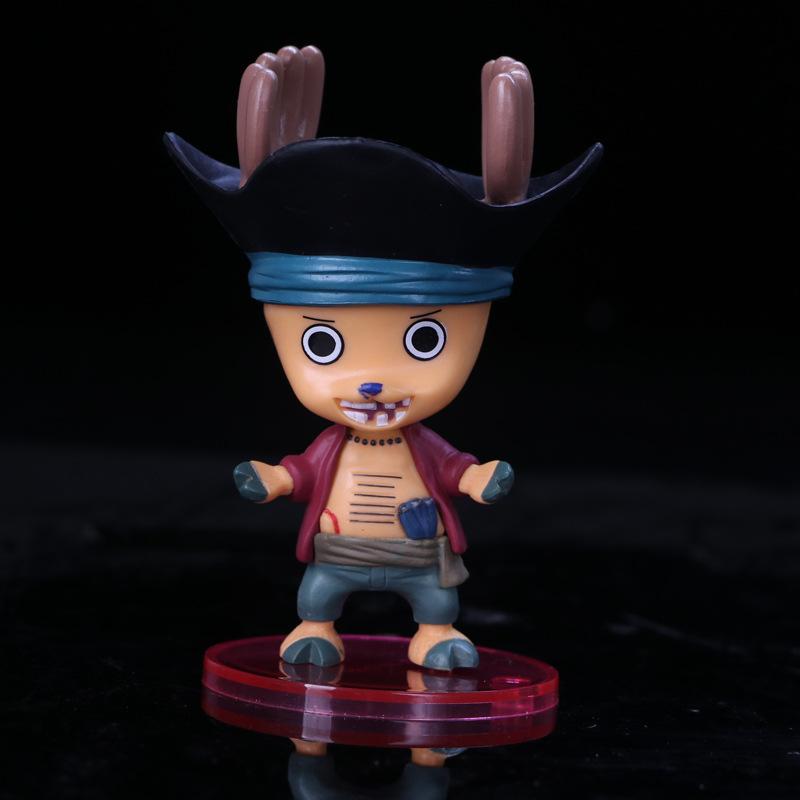 Anime One Piece Tony Tony Chopper Cosplay Donquixote Doflamingo Dracule Mihawk Kuma PVC Action Figure Collection Model Toys Doll
