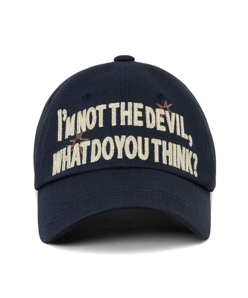 SUPERSUB Not Devil Chain Ball Cap - Navy